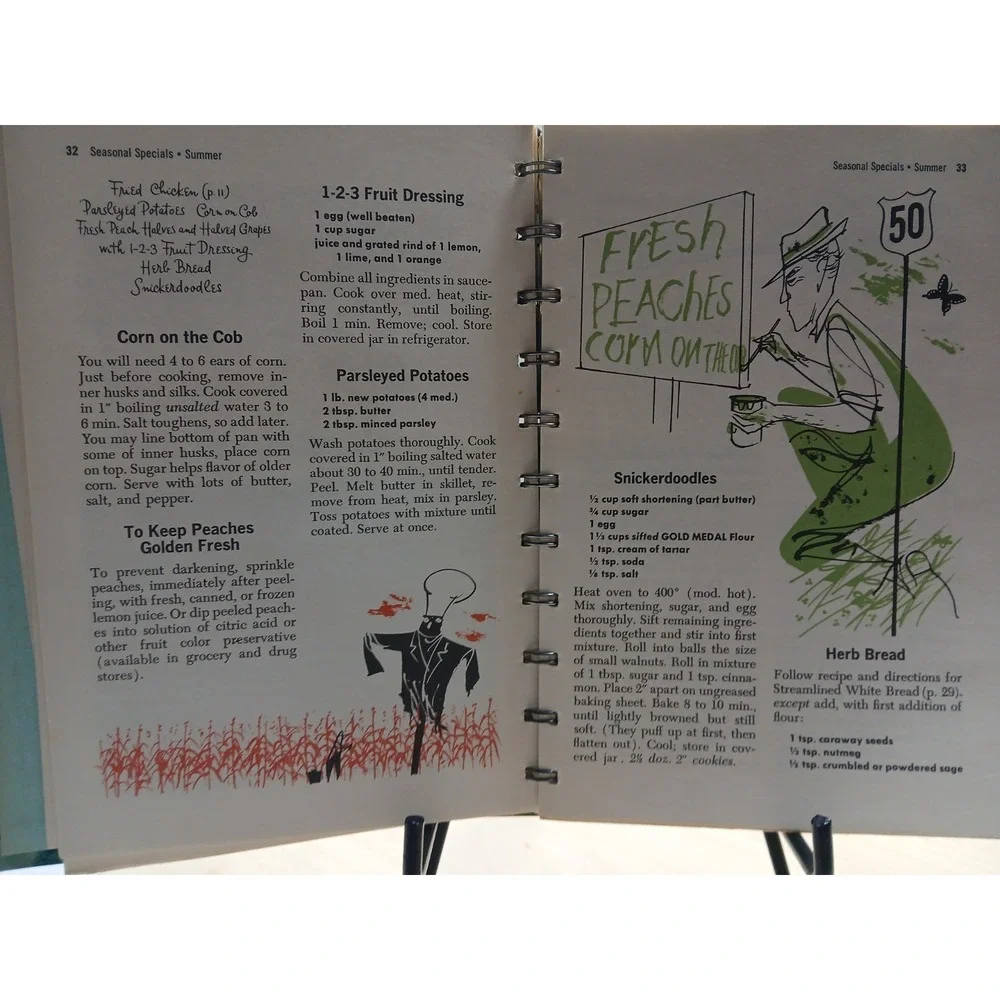 Vintage‎ BETTY CROCKER Dinner For Two Cookbook 1958